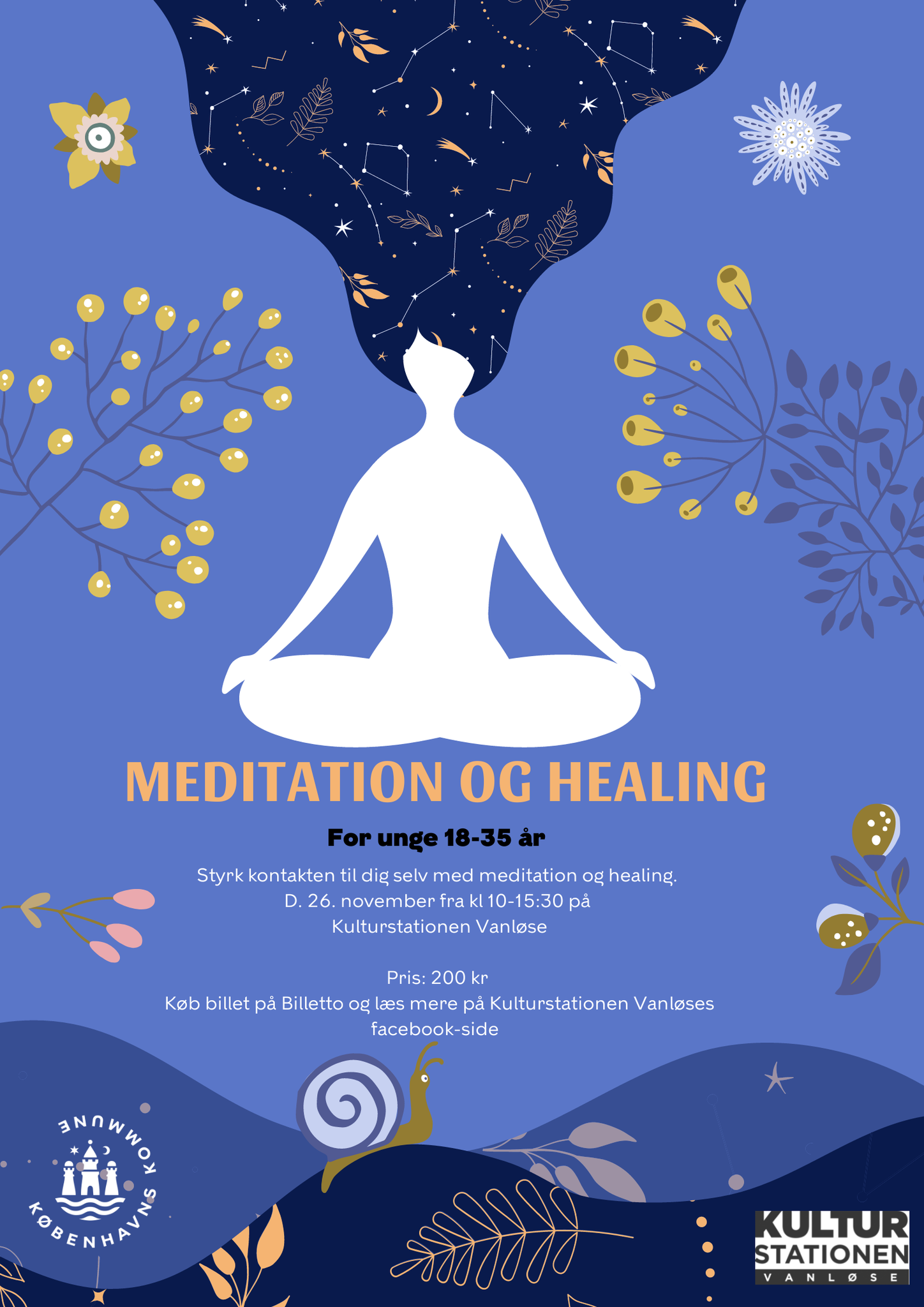 Meditation & Healing for unge 18-35 år